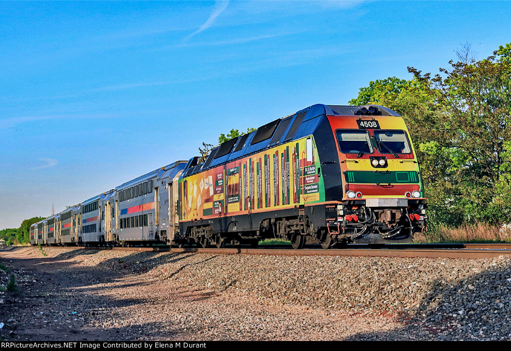 NJT 4508 on train 5448